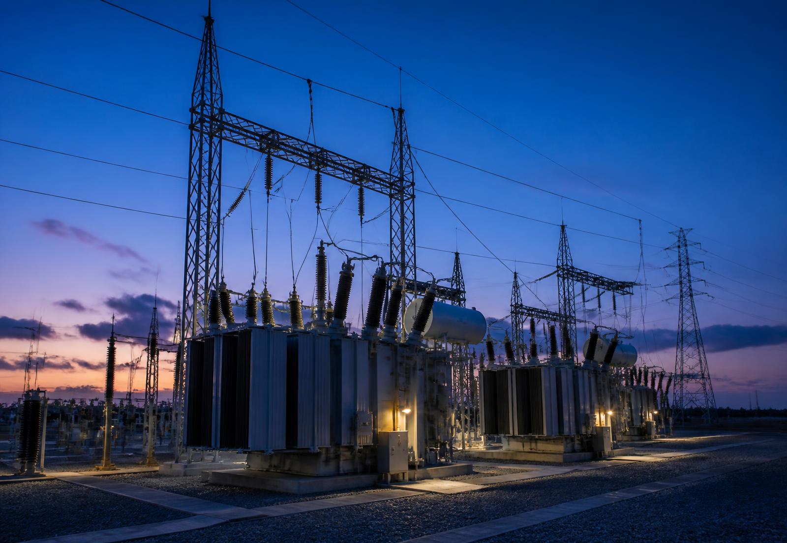 Substation in the United States energised with delivered transformers
